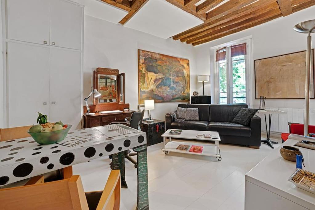 Artistic Apartment In Paris 12 Buitenkant foto