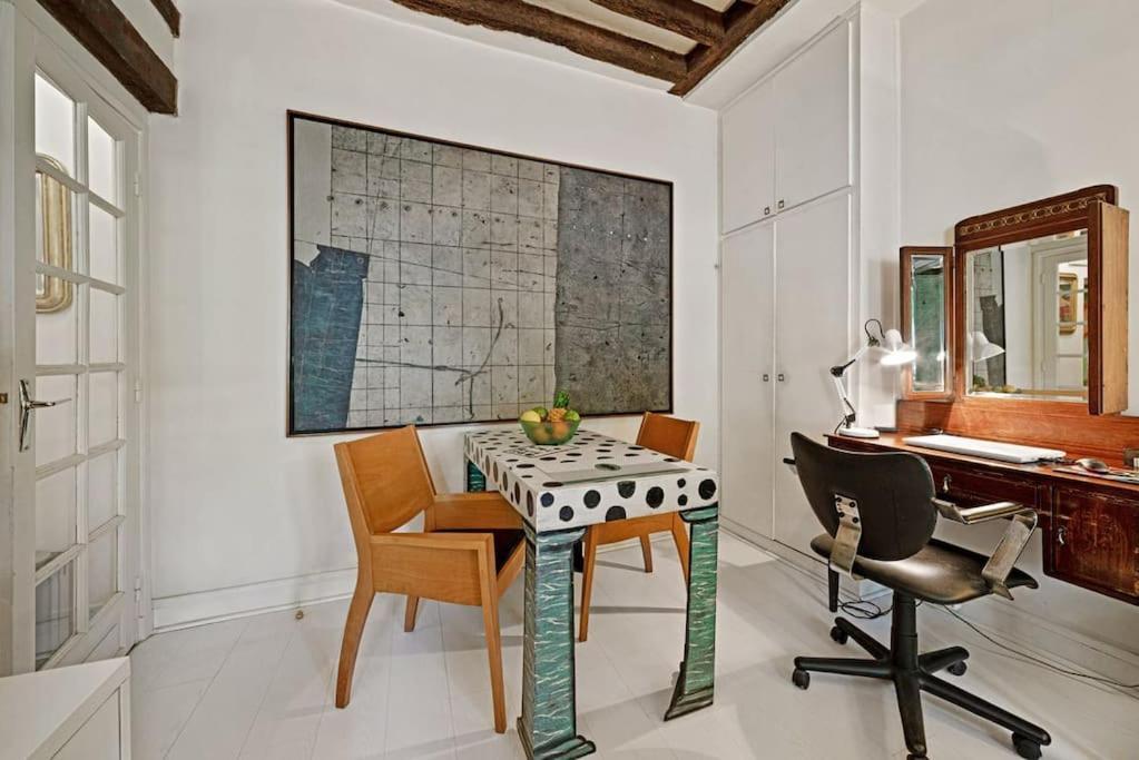 Artistic Apartment In Paris 12 Buitenkant foto