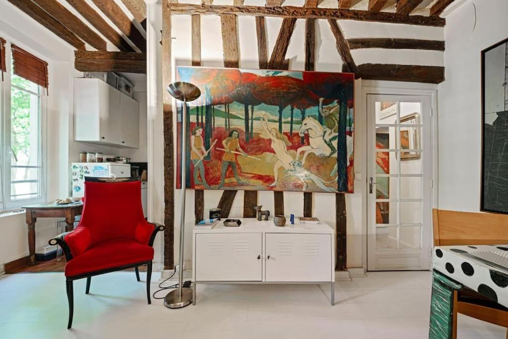Artistic Apartment In Paris 12 Buitenkant foto